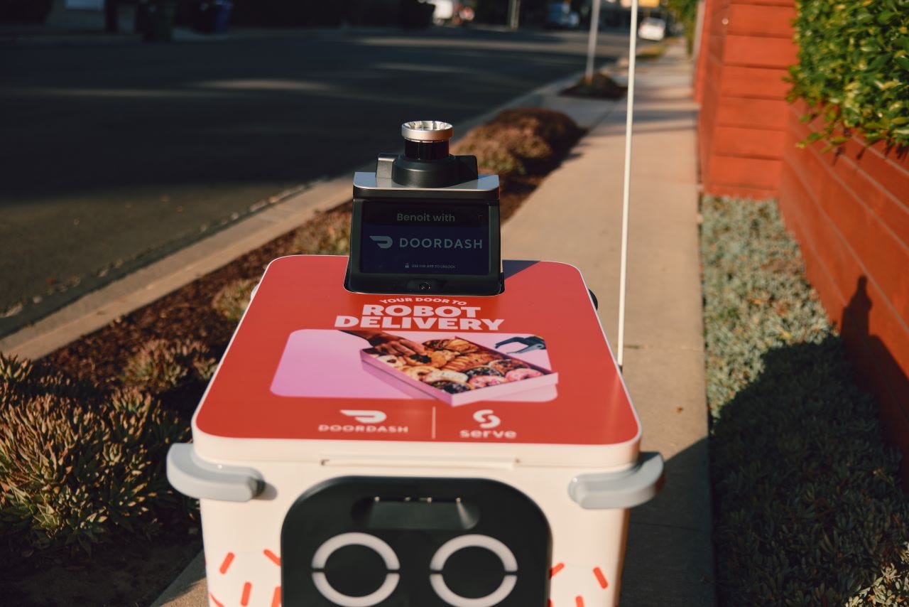 DoorDash, Serve Robotics Partner to Expand Delivery Robot Reach